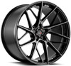 20x9 Savini SV-F6 Gloss Black w/ Double Dark Tint (Flow Form) (CUSTOM)