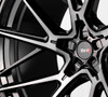 22x11 Savini SV-F6 Gloss Black w/ Double Dark Tint (Flow Form) (CUSTOM)