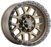 17x9 Weld Off-Road Cinch W115 Satin Bronze w/ Satin Black Lip (Rotary Forged) 6x135 6x5.5/139.7 0mm
