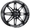 22x10 Weld Off-Road Cheyenne W132 Gloss Black Milled (Rotary Forged) 6x135 6x5.5/139.7 13mm