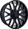 22x10 Hardrock Off-Road H700 Affliction Gloss Black 5x5/127 5x5.5/139.7 -19mm