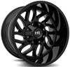 22x10 Hardrock Off-Road H707 Destroyer Gloss Black 6x135 6x5.5/139.7 -25mm