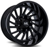 20x10 Hardrock Off-Road H708 Overdrive Gloss Black  8x6.5/165 -19mm
