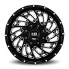 20x10 Hardrock Off-Road H710 Attach Gloss Black Milled 8x6.5/165 -19mm