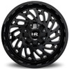 (Clearance - No Returns) 20x12 Hardrock Off-Road H710 Attach Gloss Black (* May Require Trimming) 5x150 5x5.5/139.7 -51mm