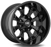 22x10 Hardrock Off-Road H711 Devastator Gloss Black 5x150 5x5.5/139.7 -25mm