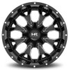 22x10 Hardrock Off-Road H711 Devastator Gloss Black Milled 8x170 -25mm