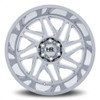 (Clearance - No Returns) 20x10 Hardrock Off-Road H501 Bones Xposed Chrome 6x135 -19mm