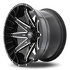 20x12 Hardrock Off-Road H502 Pain Killer Xposed Gloss Black Milled (* May Require Trimming) 6x135 -44mm