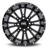 20x12 Hardrock Off-Road H503 Spine Xposed Gloss Black Milled (* May Require Trimming) 6x5.5/139.7 -44mm