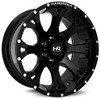 (Clearance - No Returns) 22x12 Hardrock Off-Road H505 Bloodshot Xposed Gloss Black (* May Require Trimming) 5x5.5/139.7 -51mm