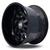 20x10 Hardrock Off-Road H704 Crusher Gloss Black 5x5/127 5x5.5/139.7 -19mm