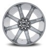 22x12 Hardrock Off-Road H502 Pain Killer Xposed Chrome (* May Require Trimming) 8x180 -44mm
