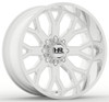 26x14 Hardrock Off-Road H504 Slammer Xposed Chrome (* May Require Trimming) 8x180 -76mm