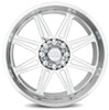 24x12 Hardrock Off-Road H906 Polished (Concave Forged) (* May Require Trimming) 8x180 -51mm