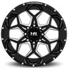 20x10 Hardrock Off-Road H507 Gloss Black Milled 8x170 -19mm