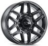 17x9 ION Alloy 146 Gloss Black 8x6.5/165 0mm