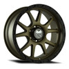 17x9 Mamba Off-Road M27 Matte Bronze w/ Black Lip (Flow Formed) 5x5.5/139.7 12mm