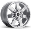 17x9 Mamba Off-Road M14 Silver Machined Face w/ Drilled Holes 6x5.5/139.7 -12mm