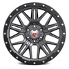 20x9 Mamba Off-Road M25 Matte Grey w/ Black Lip 5x5.5/139.7 12mm