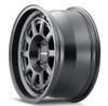 17x8.5 Mayhem Voyager 8303MB Matte Black (Flow Formed) 8x6.5/165 0mm