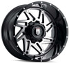 20x12 American Truxx AT165 Warrior Gloss Black Machined (* May Require Trimming) 5x5/127 5x5.5/139.7 -44mm