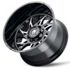 22x12 American Truxx AT1913 Destiny Gloss Black Milled (* May Require Trimming) 8x6.5/165 -44mm