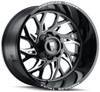 20x9 American Truxx AT1913 Destiny Gloss Black Milled 6x135 6x5.5/139.7 0mm