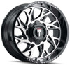 20x10 American Truxx AT1913 Destiny Gloss Black Machined 8x6.5/165 -24mm