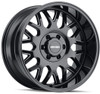 20x9 Mayhem Tripwire 8110BM Gloss Black w/ Milled Spokes 8x6.5/165 18mm