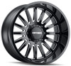 22x12 Mayhem Utopia 8114 Gloss Black Milled (* May Require Trimming) 5x5/127 -44mm