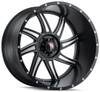 (Clearance - No Returns) 20x10 American Truxx AT162 Vortex Gloss Black Milled 8x170 -24mm