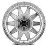(Clearance - No Returns) 20x9 Method Race MR301 The Standard Machined w/ Clear Coat 8x6.5/165 18mm