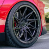 20x9.5 Blaque Diamond BD-F20 Gloss Black (Flow Forged) (True Directional) (Left) (CUSTOM)