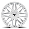20x9 Blaque Diamond BD-F12 Brushed Silver (Flow Forged) (CUSTOM) 