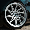 20x9 Blaque Diamond BD-F20 Brushed Silver (Flow Forged) (True Directional) (Left) (CUSTOM)