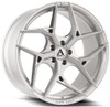 22x9 AZAD AZFF01 Brushed Silver (Flow Form) 5x120 30mm