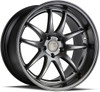 18x9.5 Aodhan DS02 Hyper Black 5x4.5/114.3 22mm