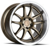 19x11 Aodhan DS02 Bronze w/ Machined Lip 5x4.5/114.3 15mm