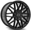 17x7 DRW D17 Gloss Black 5x100 5x4.5/114.3 40mm