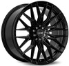 18x8 DRW D21 Gloss Black 5x112 5x4.5/114.3 38mm