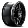 17x9 Force Off-Road F20 Matte Black 5x5/127 -12mm