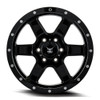 18x9 Force Off-Road F18 Matte Black 5x5/127 -12mm