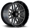 20x12 Force Off-Road F04 Gloss Black Milled (* May Require Trimming) 5x5/127 -44mm