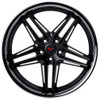 19x9.5 Ferrada CM1 Matte Black w/ Chrome Lip 5x114.3 20mm (CUSTOM)
