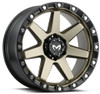 (Clearance - No Returns) 20x9 MKW Off-Road M203 Matte Bronze 5x5/127 1mm