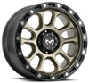 17x9 MKW Off-Road M204 Matte Bronze 5x5/127 0mm