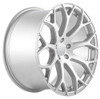 22x9 Element EL99 Brushed Silver 5x115 15mm