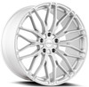 22x9 Element EL32 Brushed Silver 5x112 35mm