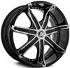 24x10 Diablo DNA Gloss Black w/ Chrome Inserts (CUSTOM 2-3 weeks)-1699810791